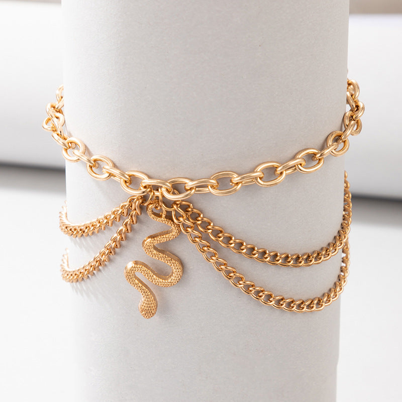 Three-layer Anklet