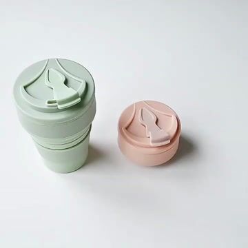 Portable Silicone Folding Travel Outdoor Drinking Cup