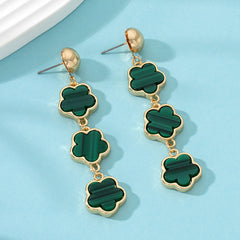 Five Leaf Clover Earrings