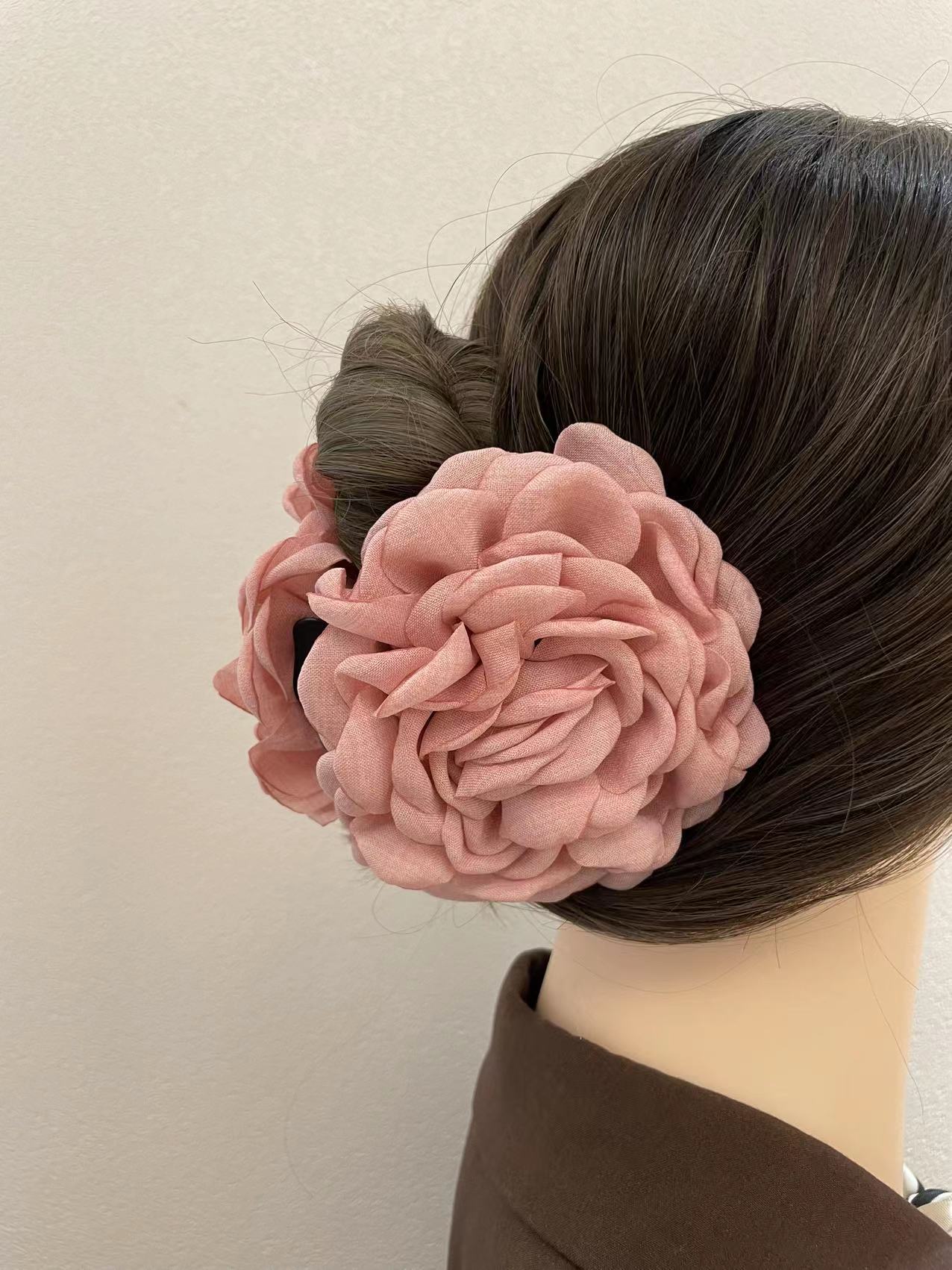 3D Flower Hair Clip