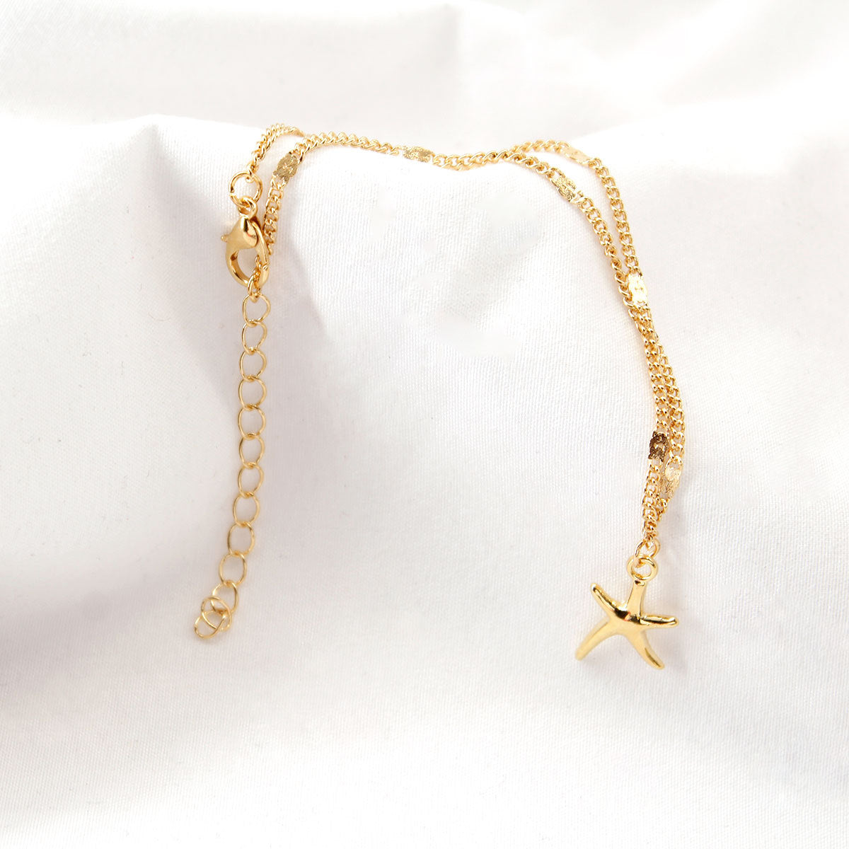 Metal Starfish Anklet