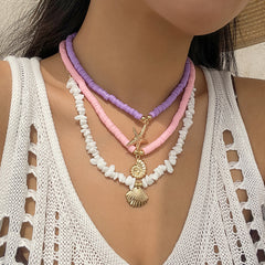 Ethnic Starfish Sun Necklace