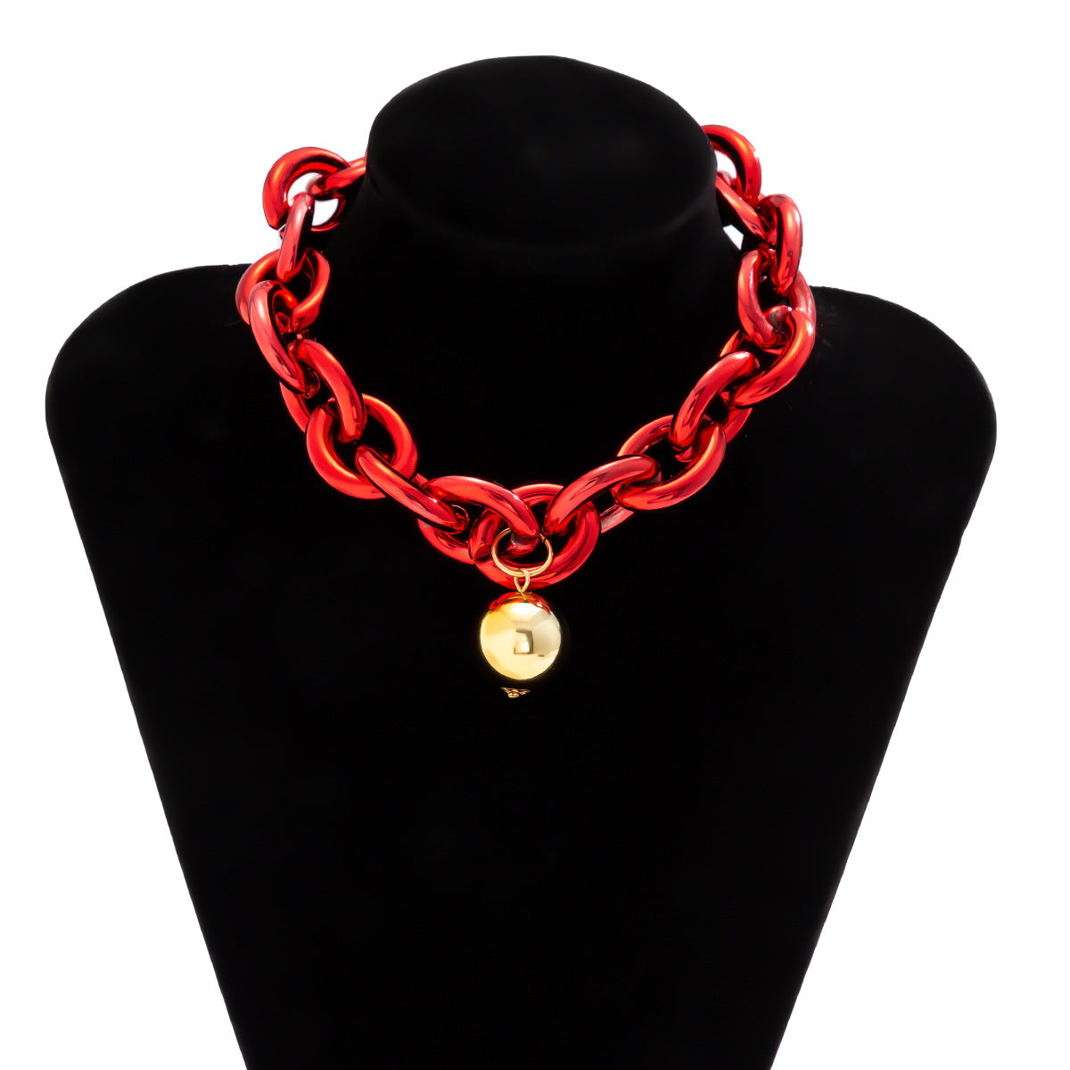 Christmas Colorful Chain Necklace