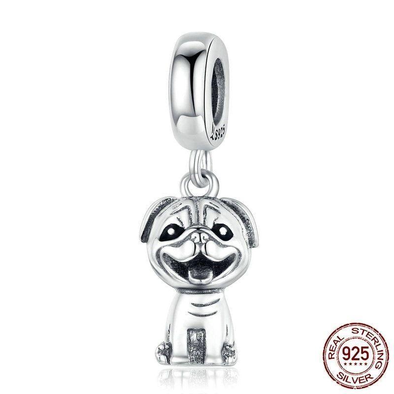 925 Sterling Silver Pendent Bako Dog