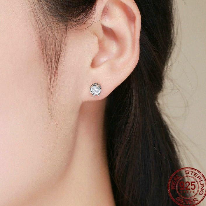 925 Sterling Silver Stud Earrings