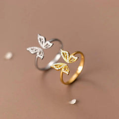 925 Sterling Silver Sweet Zircon Butterfly