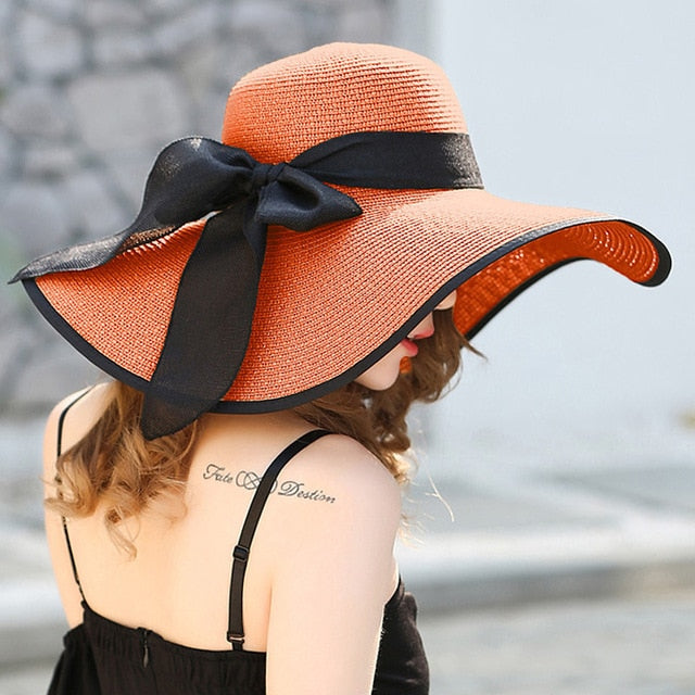 Brim Straw Hat Floppy Sun Hat