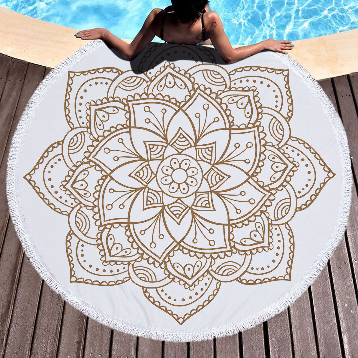 Round Beach Towel