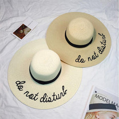 Do Not Disturb Sun Hat