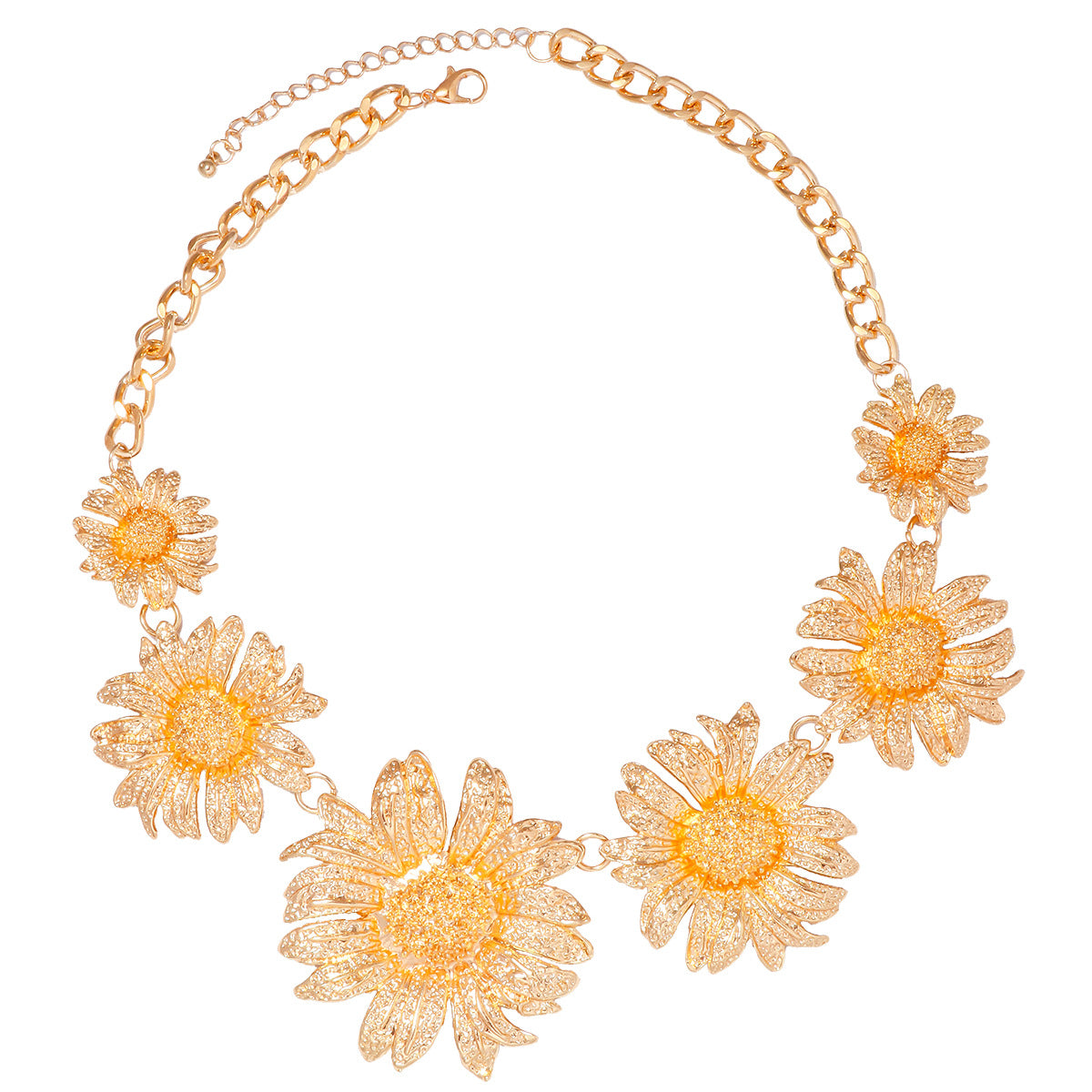 Chrysanthemum Earrings and Necklace