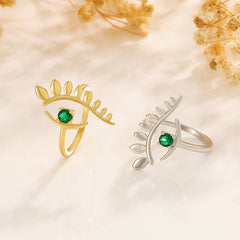 Women's Devil Eye Adjustable Ring