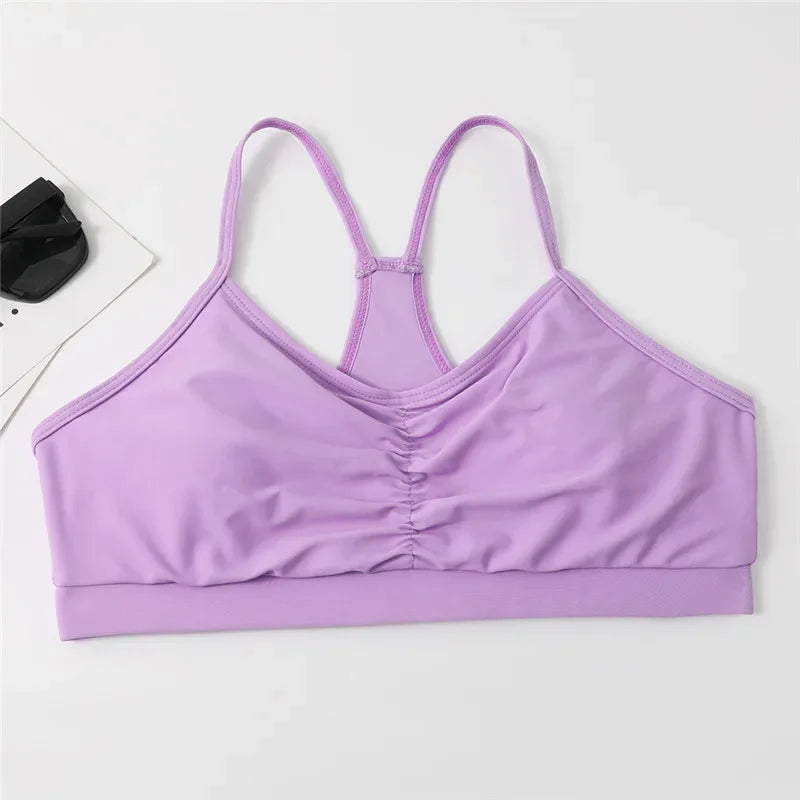 Drawstring Bottom Swimwear Purple Bikinis Sets