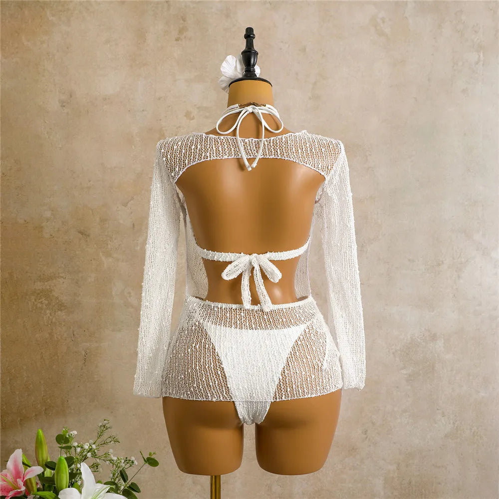 Halter String Triangle Bikinis Sets