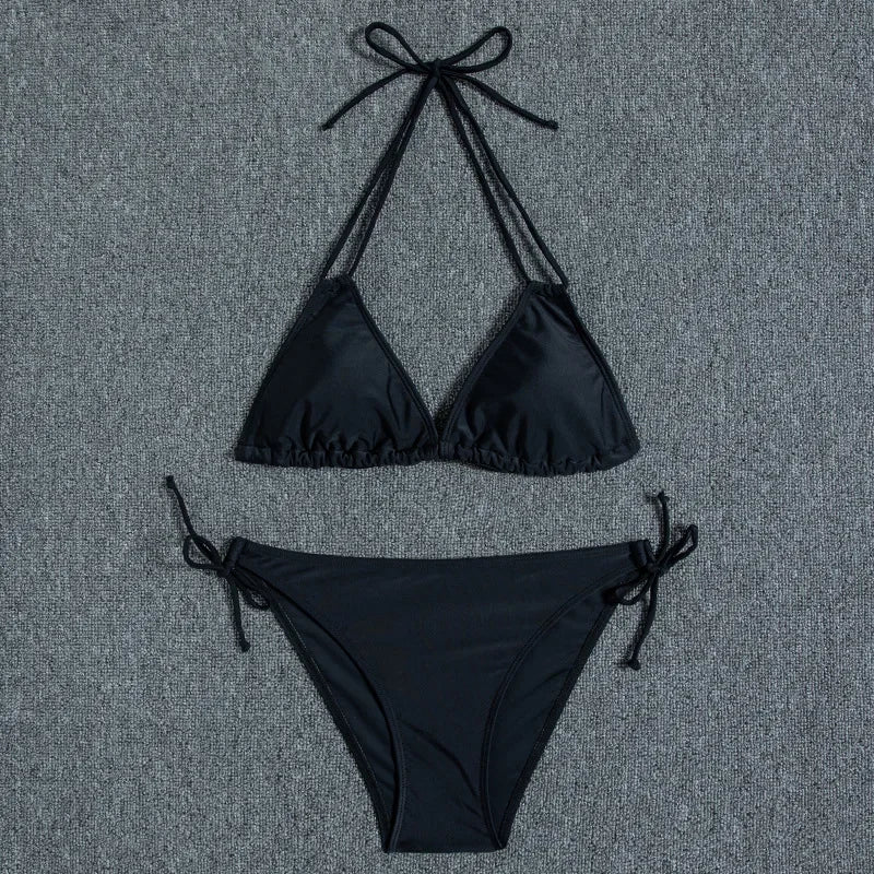 Leaves Print Swimsuit