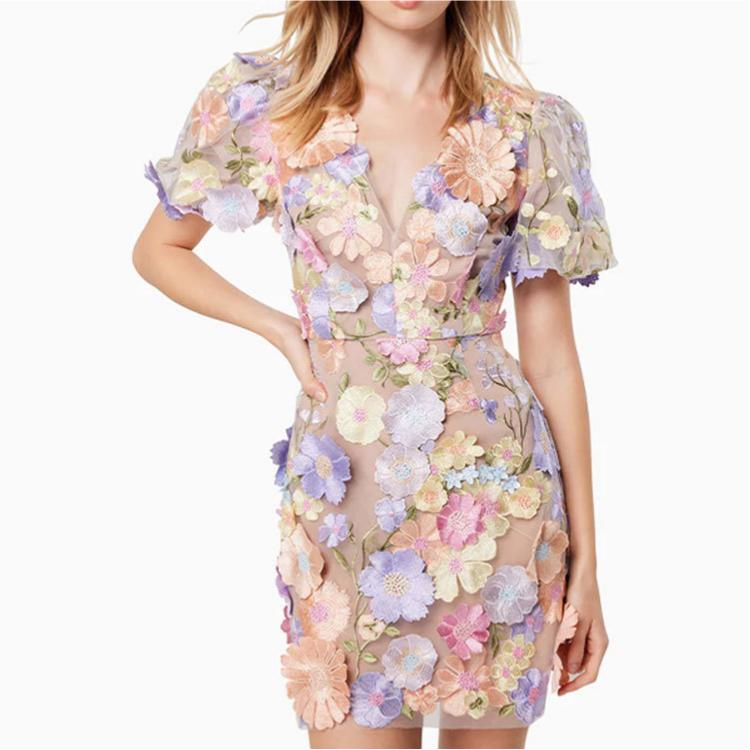 Genuine Romance Lace Mini Dress