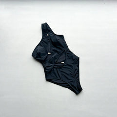 One Shoulder One Piece Swimsuit Swimwear Female Biquini Hollow Out Monokini Swimming Suit Bathing Suit Beachwear
