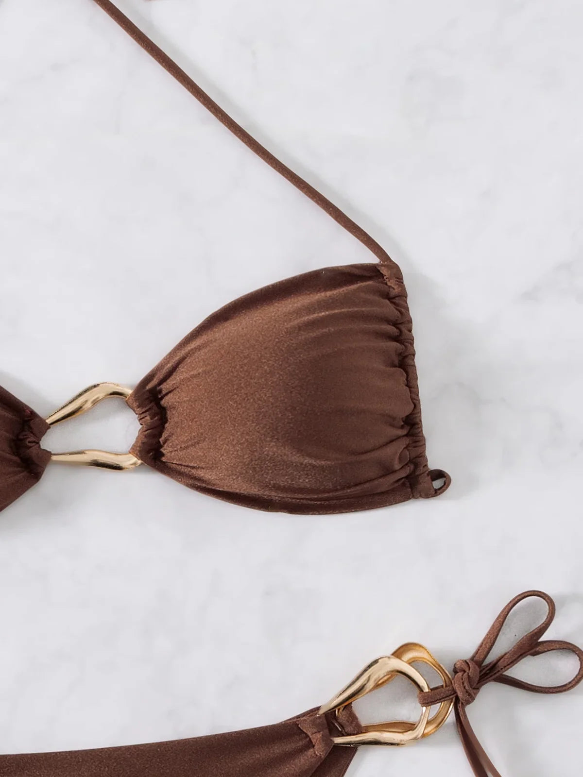 Black Coffee Bikini Set