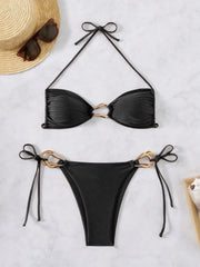 Black Coffee Bikini Set