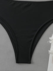 Coconut Tree Print Bikini Set