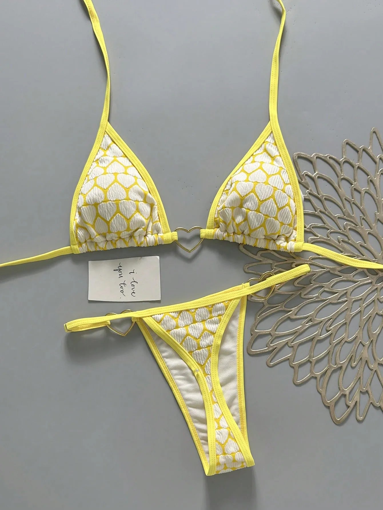 Swimsuit Braided Rope Micro Bikinis Swimsuit Lace-up Print Brazilian Thong Biquinis Beach Bathing Suit