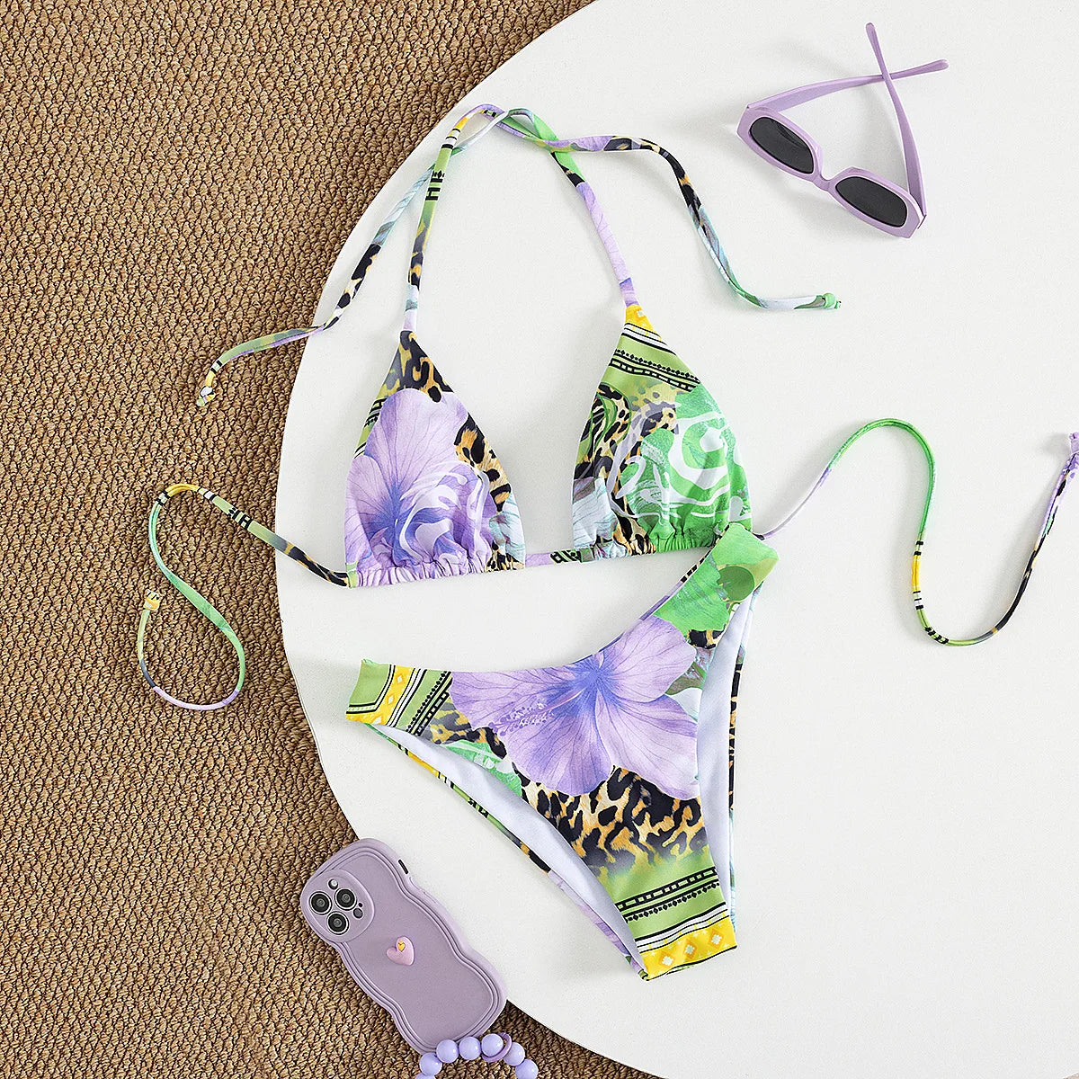 Brazilian Floral Bikini Set