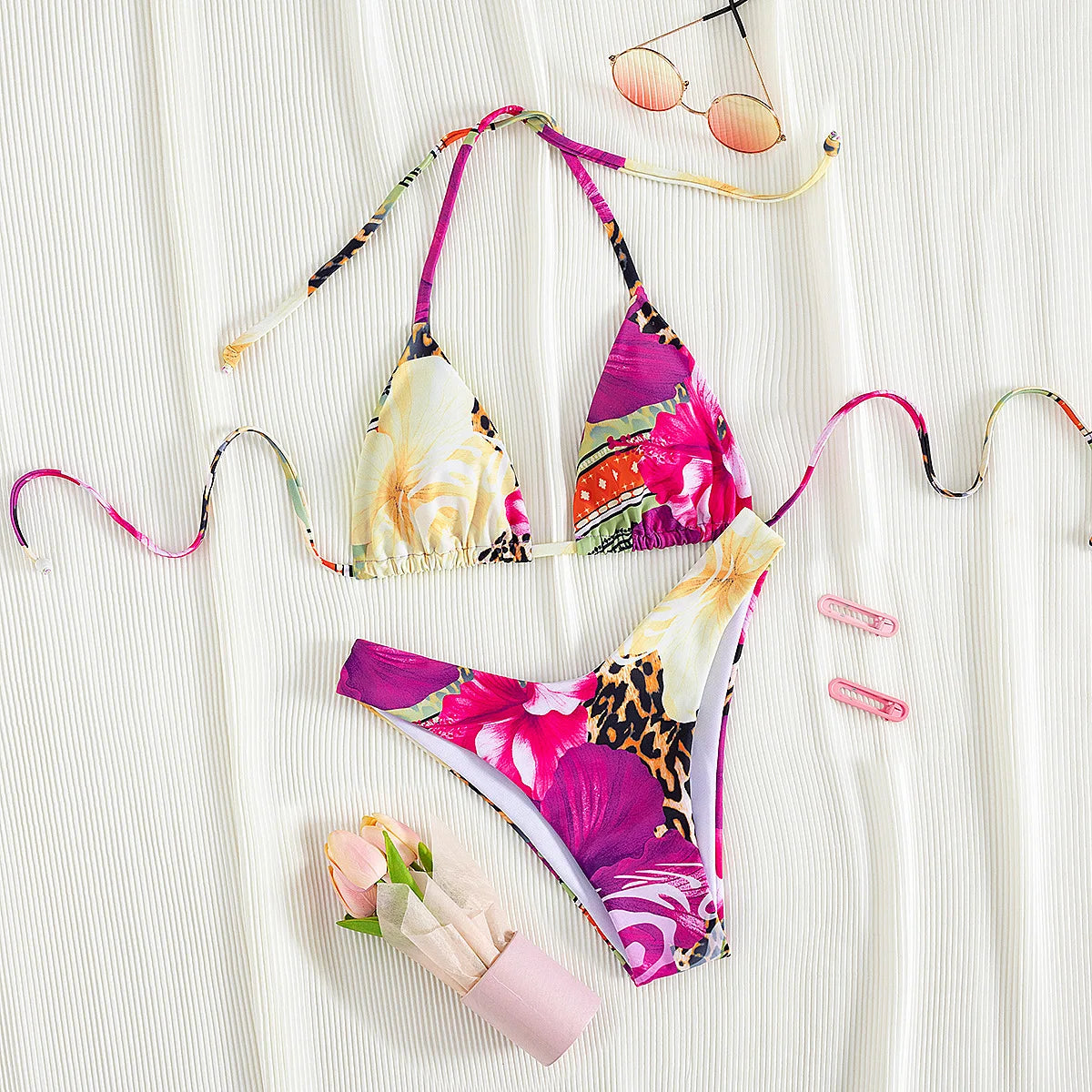 Brazilian Floral Bikini Set