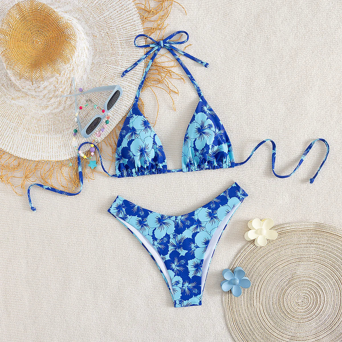 Brazilian Floral Bikini Set