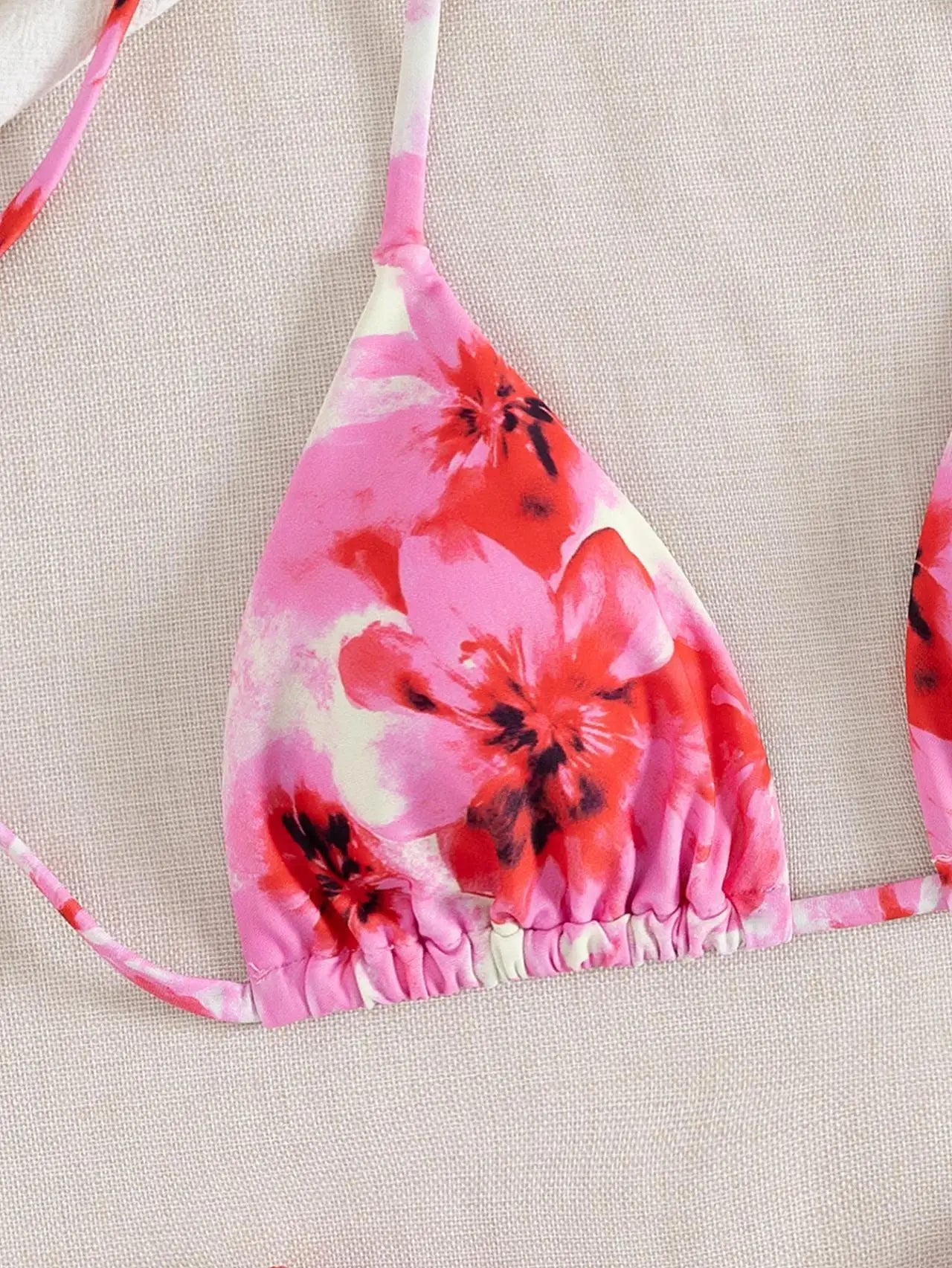 Swimwear Floral Print Bikinis Set