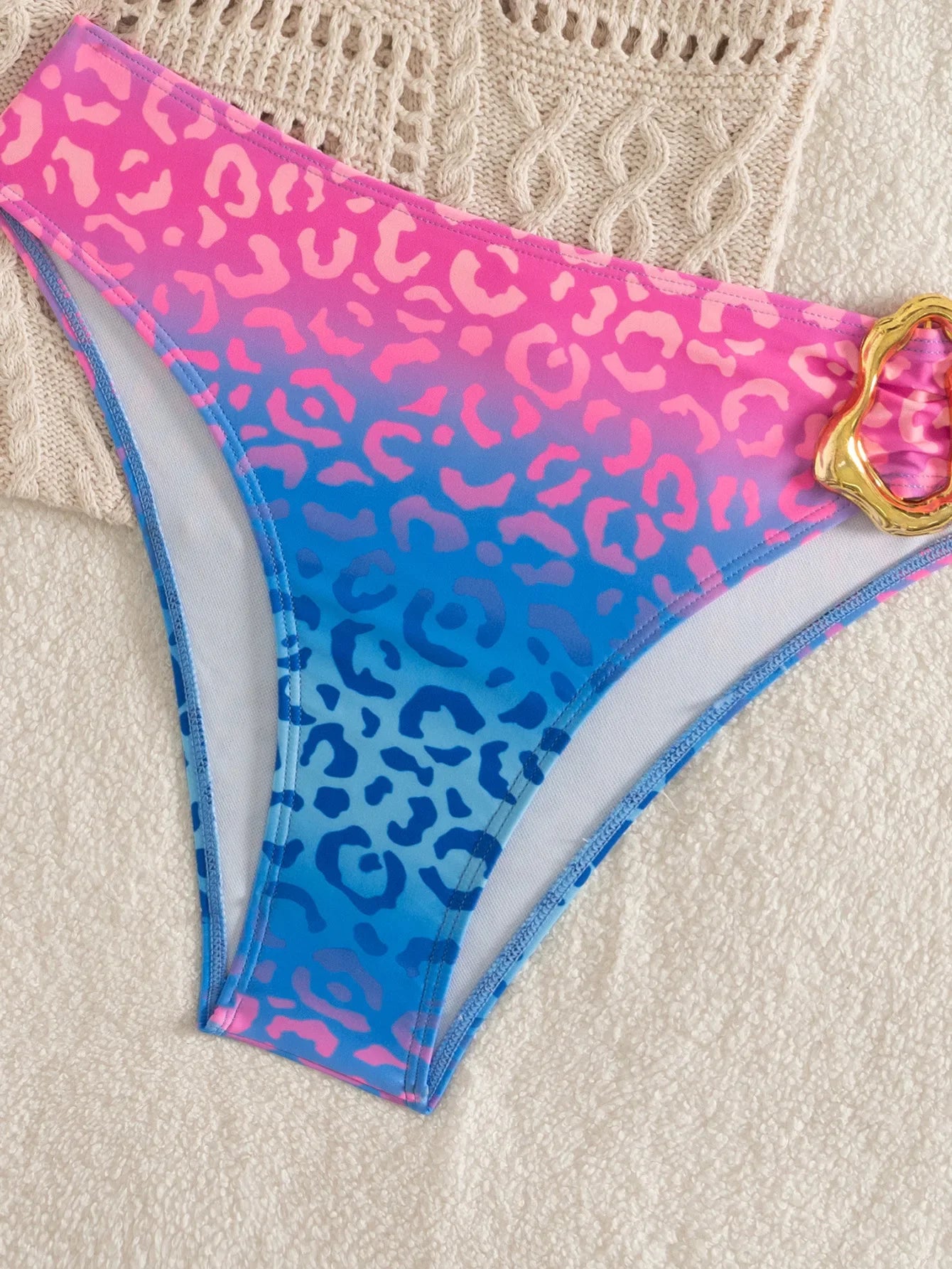 Two Piece Swimsuit Printed Bikini Set