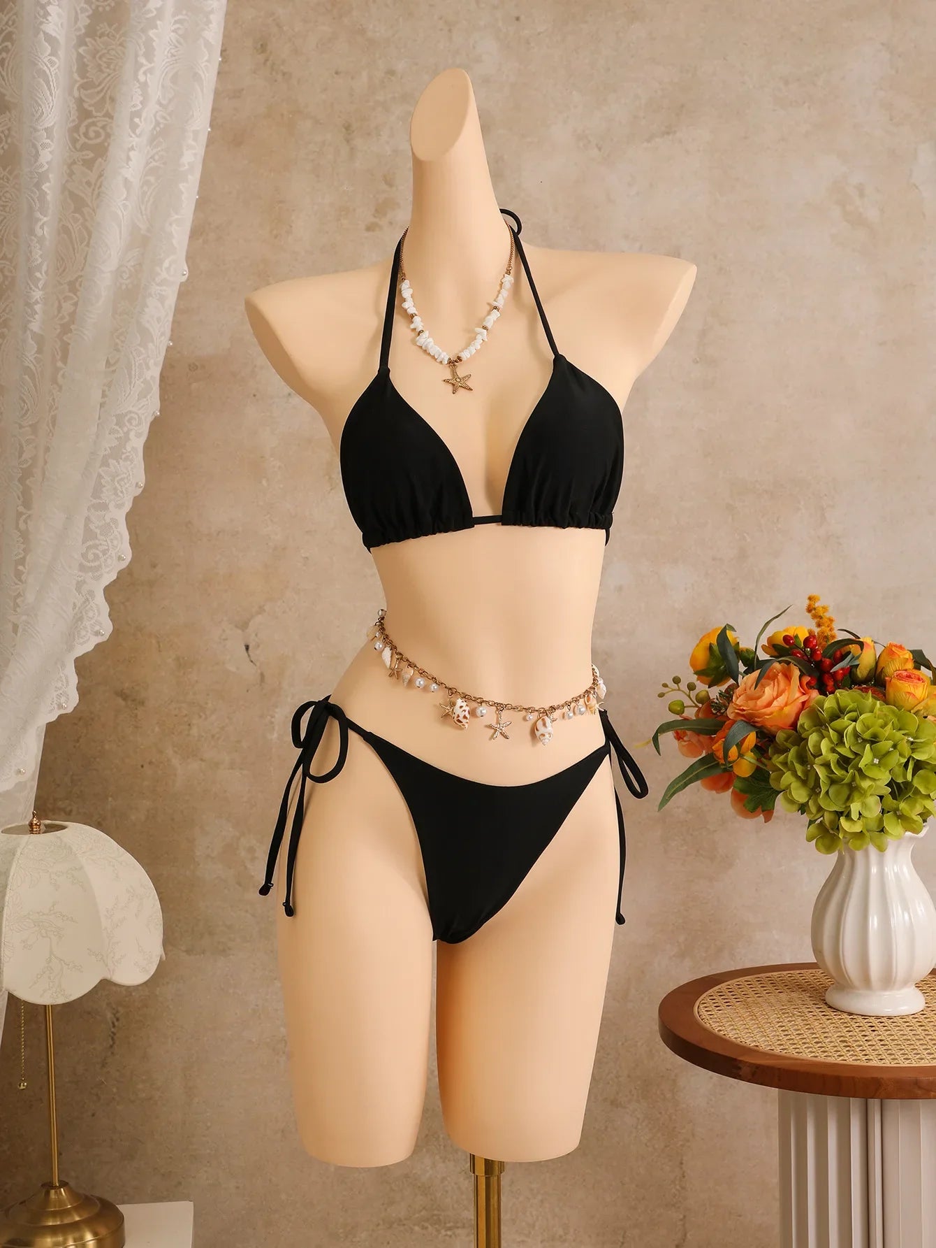 3 Pieces Bikinis Set