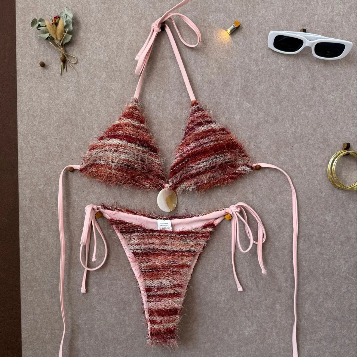 Boho Fringe Bikini Set