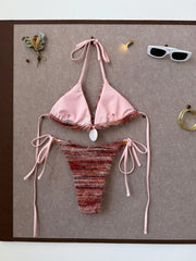 Boho Fringe Bikini Set