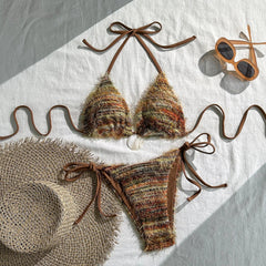 Boho Fringe Bikini Set