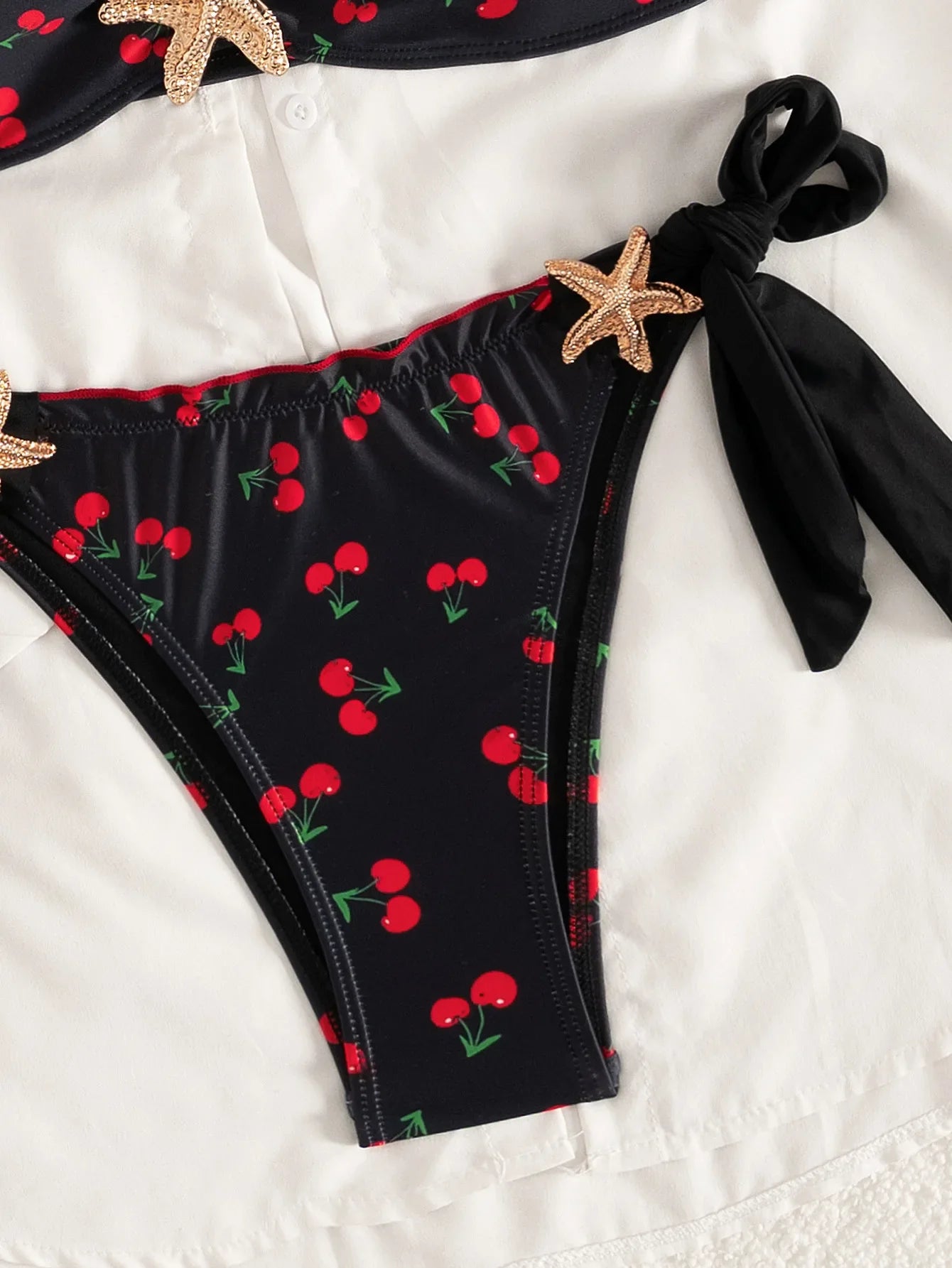 Cherry Print Bikini Set