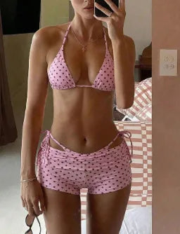 Mini Polka Dot 2 Piece Swim Set