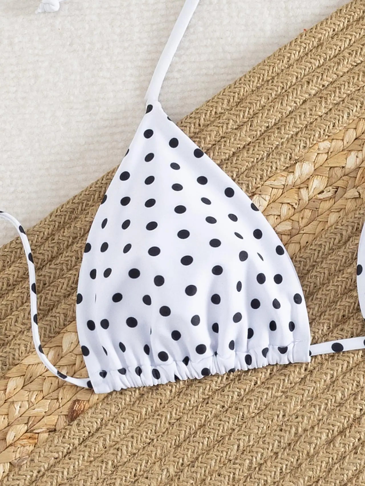 Mini Polka Dot 3 Piece Bikini Set