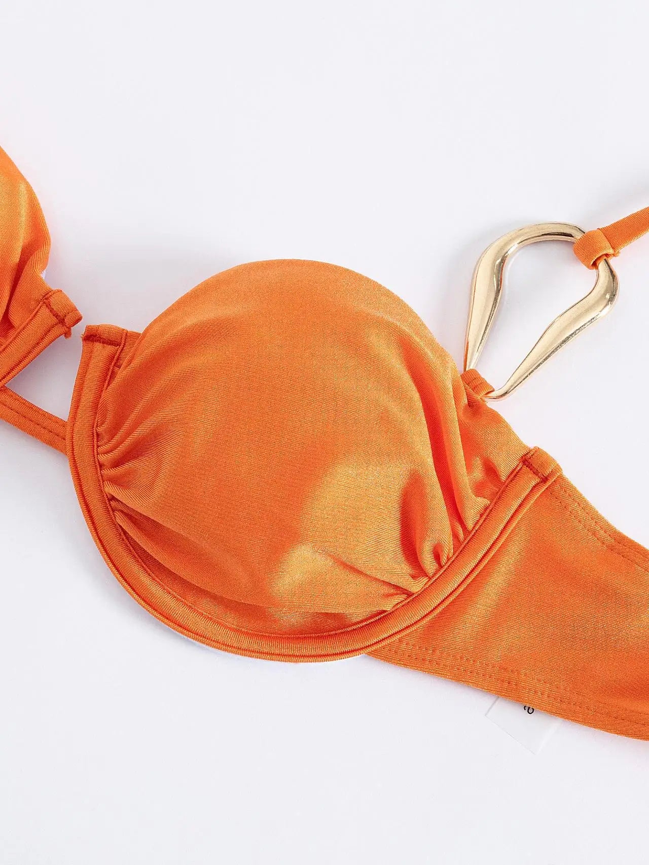 Solid 3 Piece Bikini Set