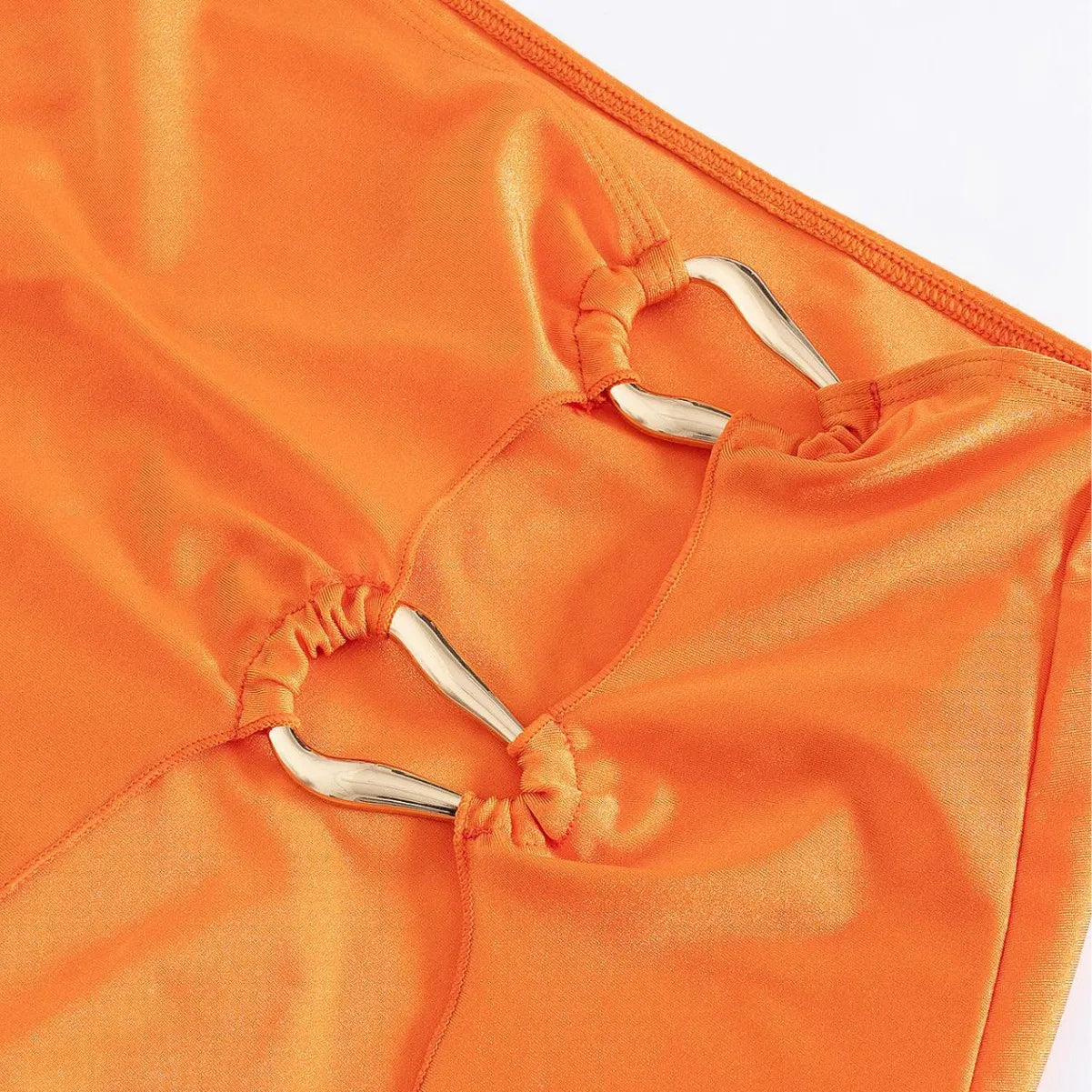 Solid 3 Piece Bikini Set