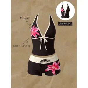 Swimwears Polka Dot 2-Piece Tankini Set