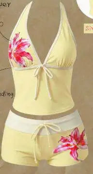 Swimwears Polka Dot 2-Piece Tankini Set
