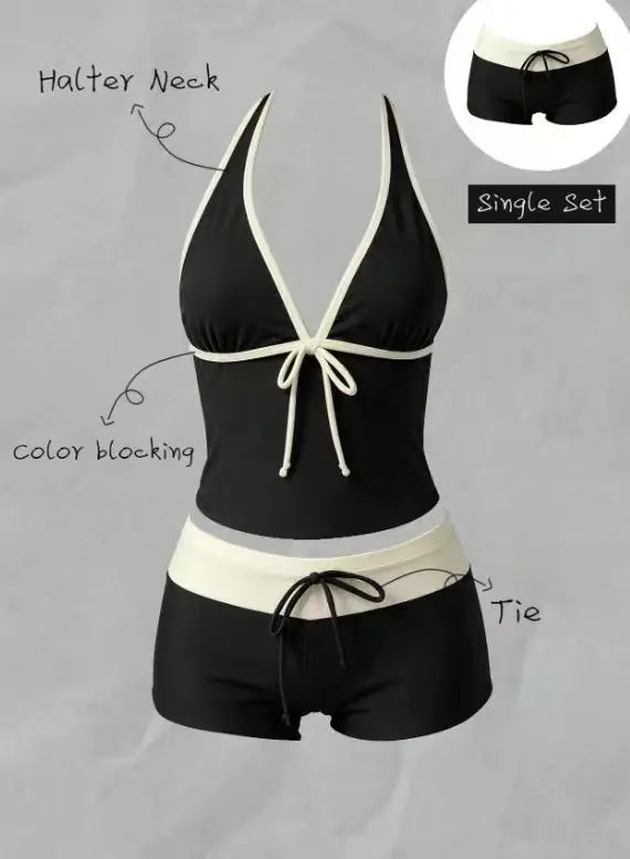 Swimwears Polka Dot 2-Piece Tankini Set