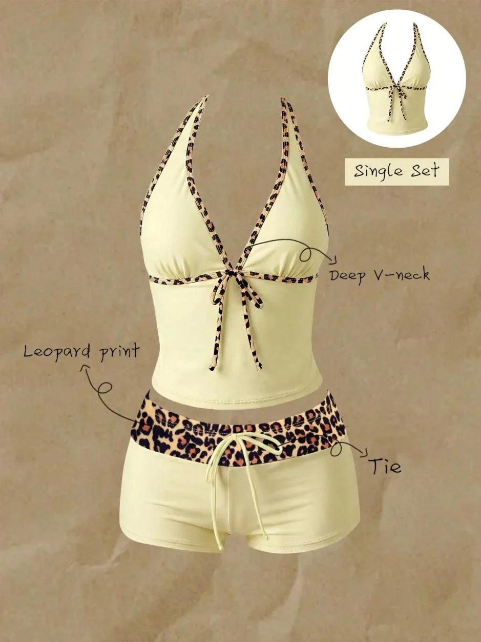 Swimwears Polka Dot 2-Piece Tankini Set