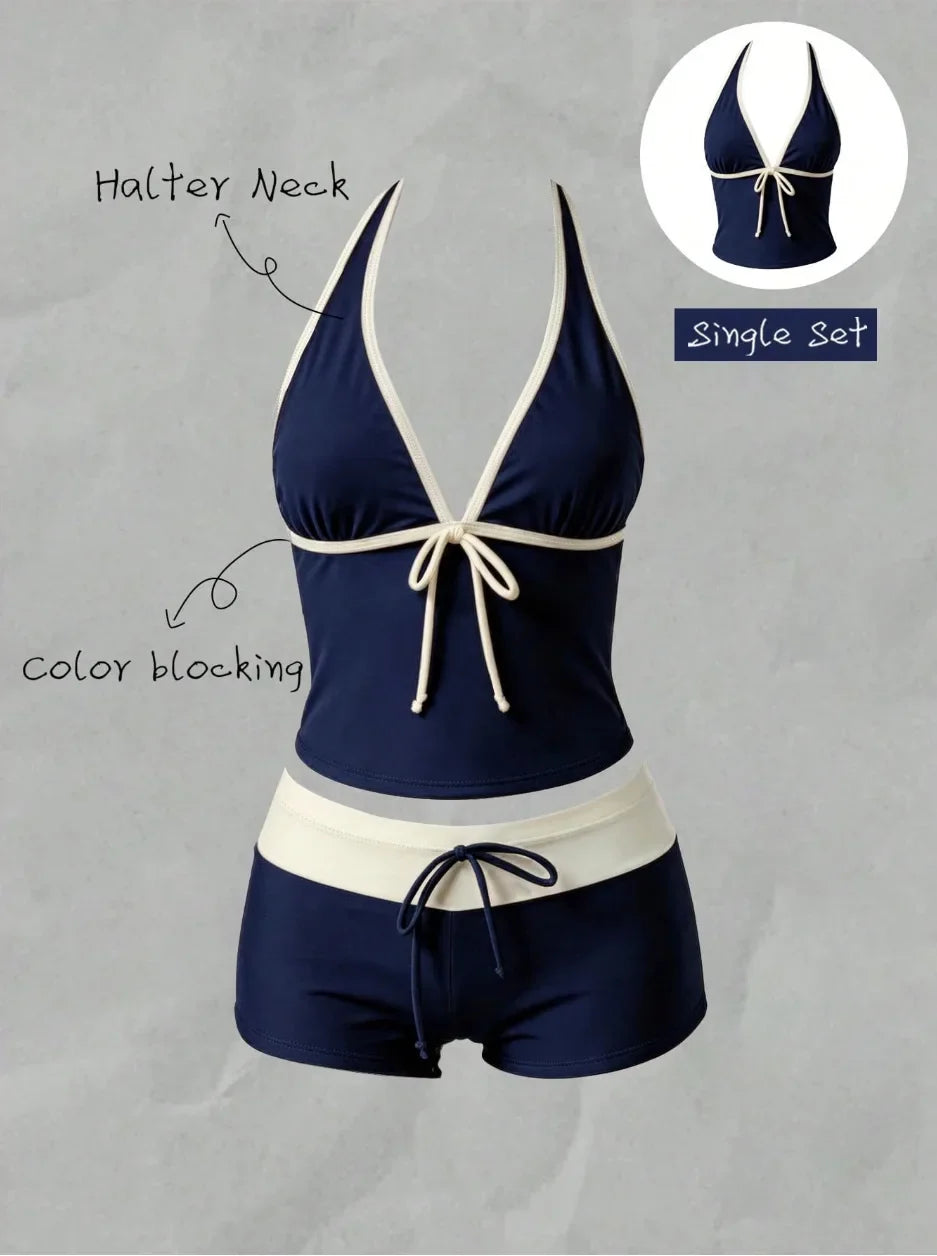 Swimwears Polka Dot 2-Piece Tankini Set