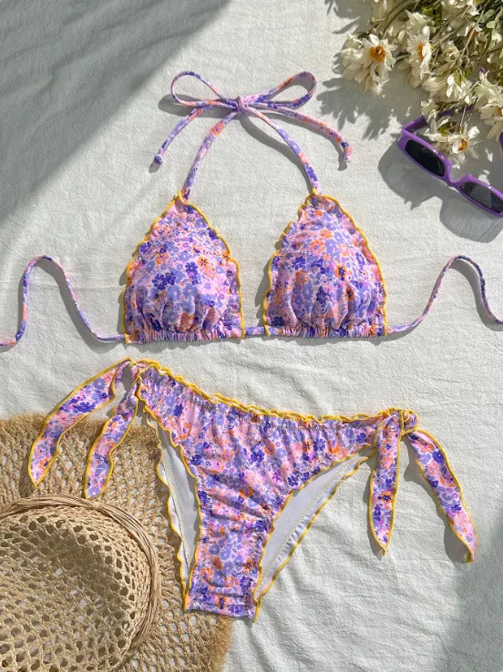 Thong Bikini Set
