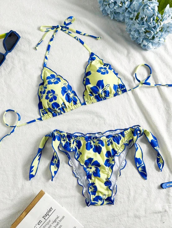 Thong Bikini Set