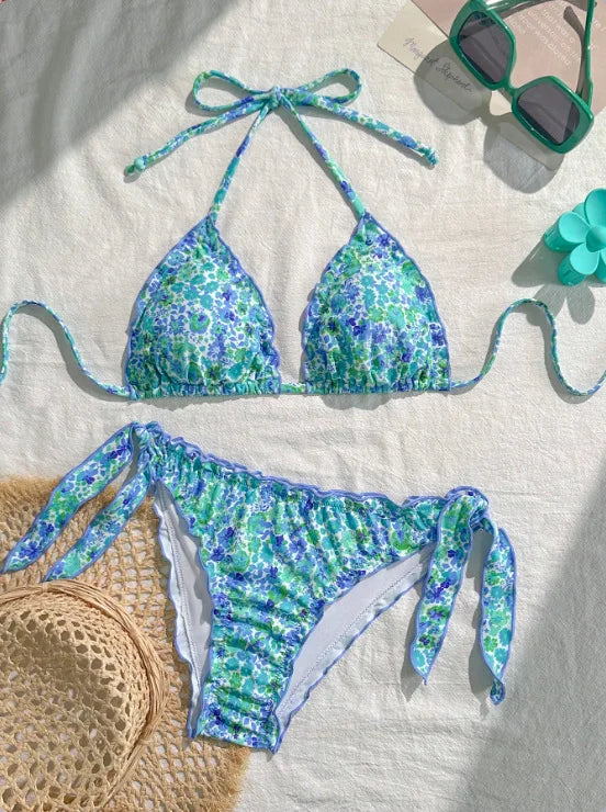 Thong Bikini Set