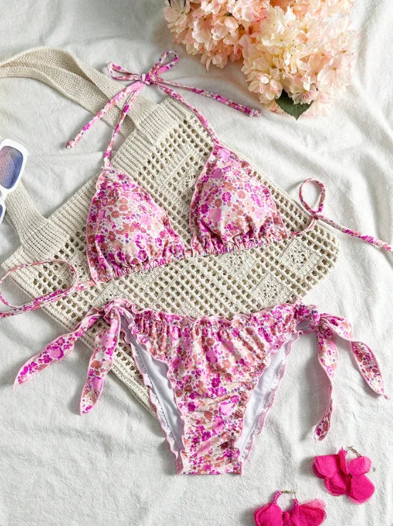 Thong Bikini Set