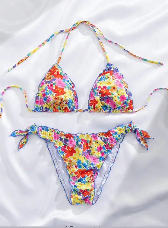 Thong Bikini Set