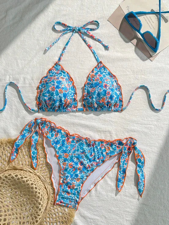 Thong Bikini Set