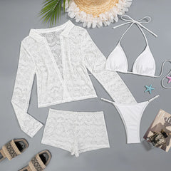 Triangle Halter Bikini Set